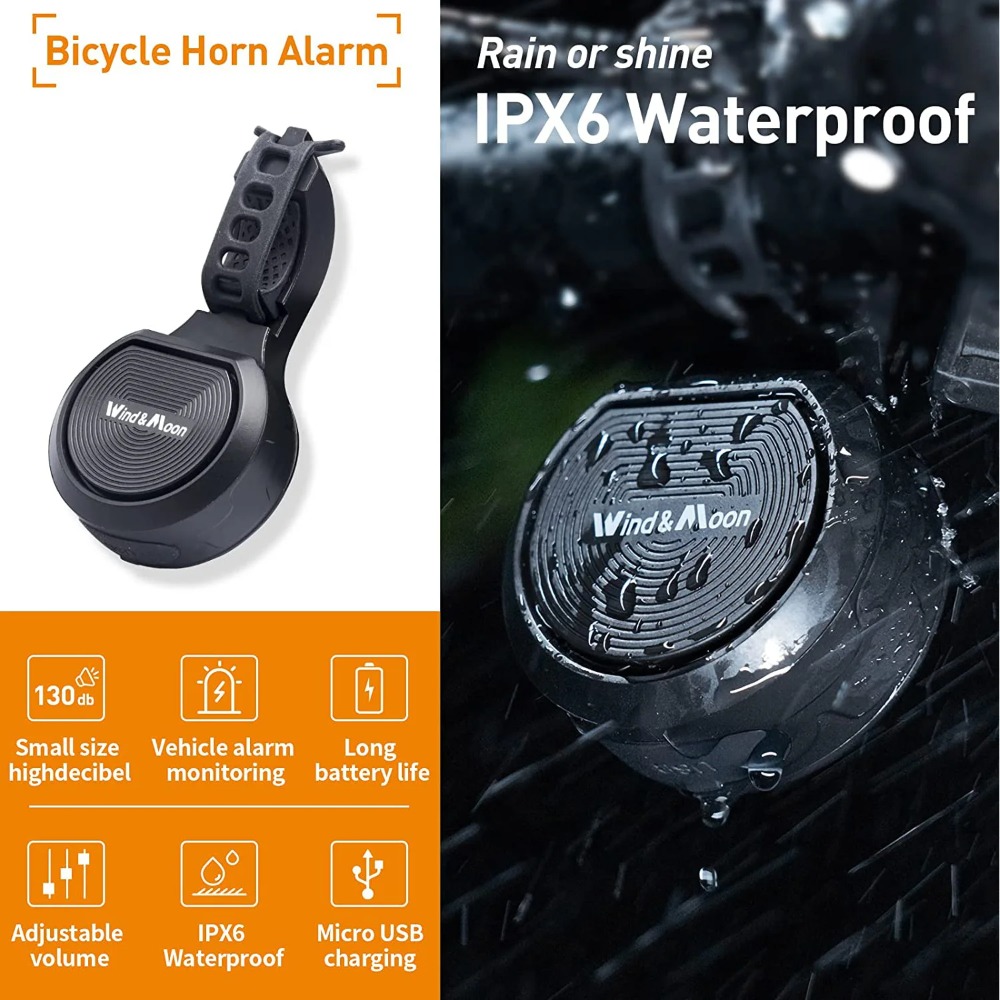 Bell Handlebar Ring - Bisiklet elektrikli korna alarmı bisiklet zili