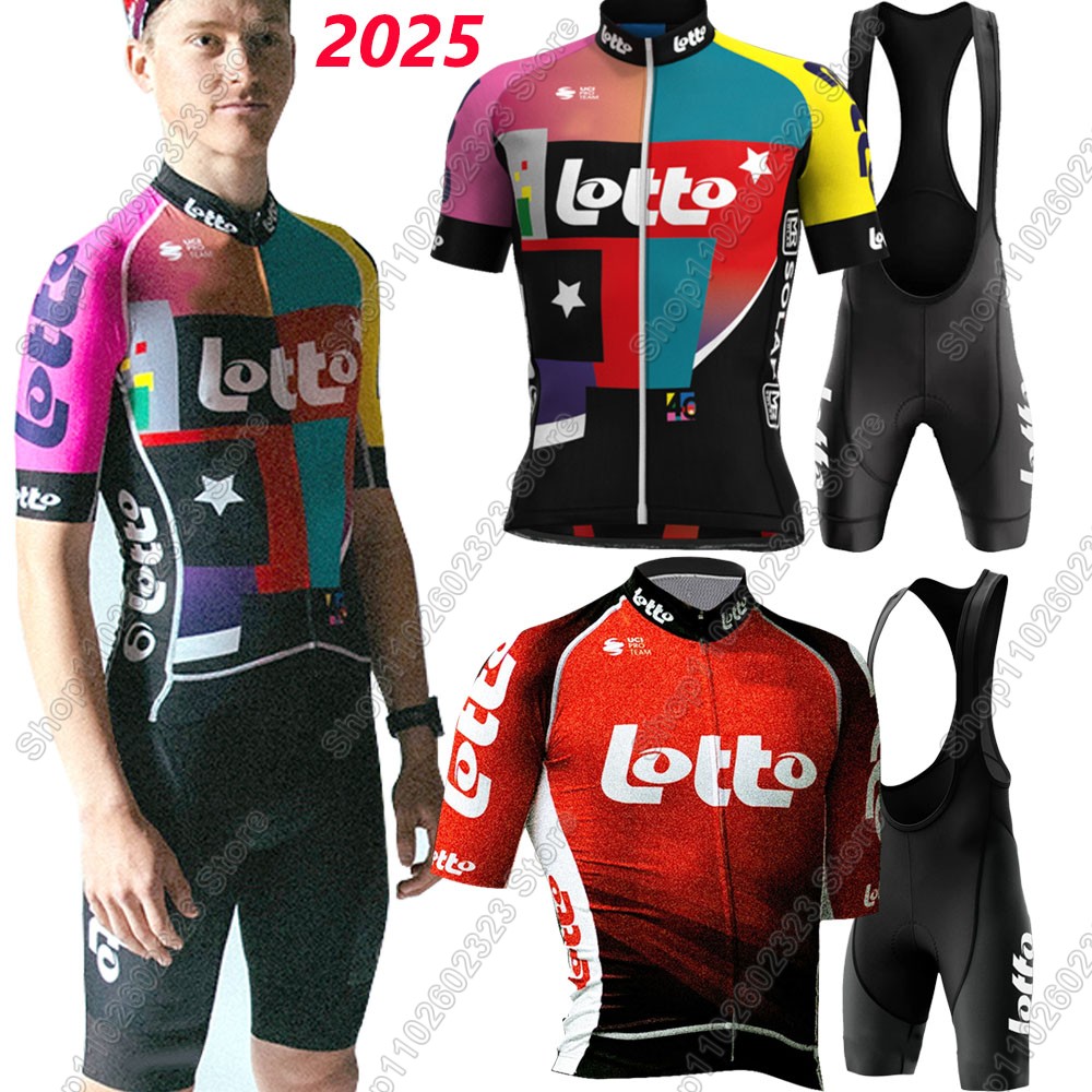 Cycling Commute Shorts - Loto takımı 2025 bisiklet forması seti