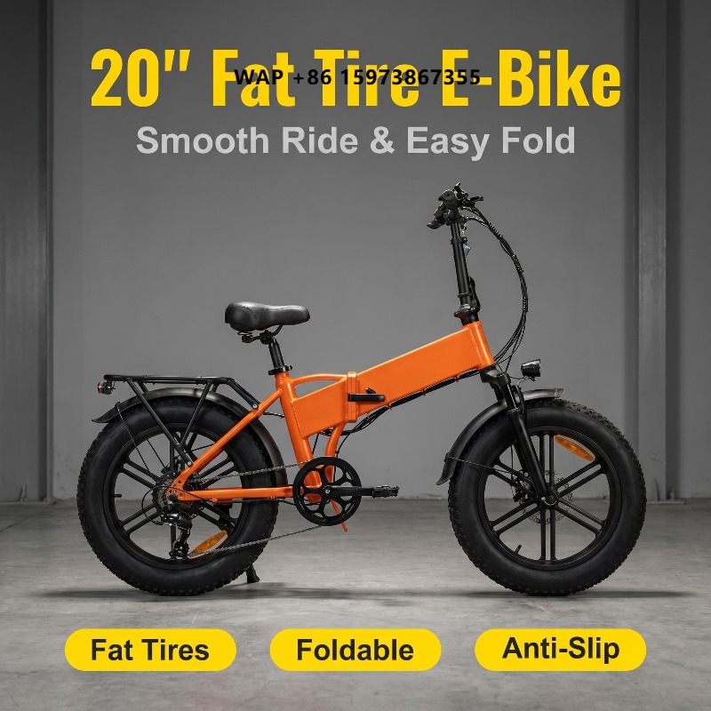 Cycling Commuter - Taşınabilir Katlanabilir 20 inç Elektrikli Dağ