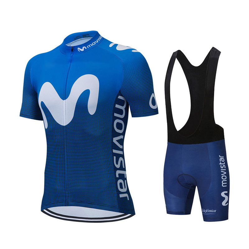 Cycling Commute Shorts - Yeni Yaz Movistar Takımı Bisiklet Forması