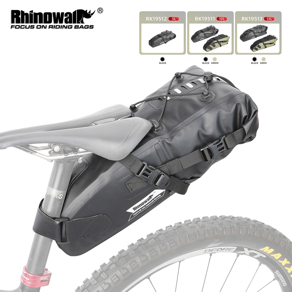 Cycling Commuter Bag - Rhinowalk Bisiklet Sele Çantası 5L-13L Su