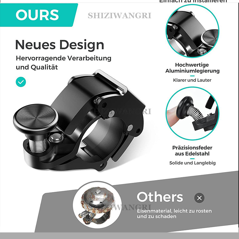 Gizli bisiklet zili MTB bisikl - Bell Handlebar Ring incelemesi ve fiyatı