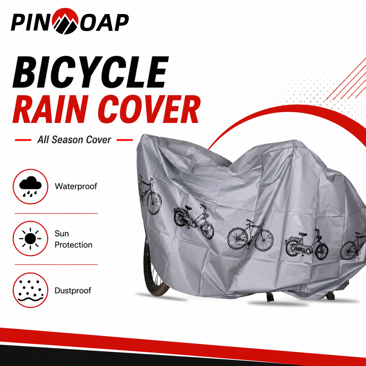 PINMOAP Evrensel Bisiklet Yağm - Cycling Commuter Bag incelemesi ve fiyatı
